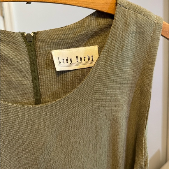 Sage Green Midi Dress - S/M - Picture 5 of 5
